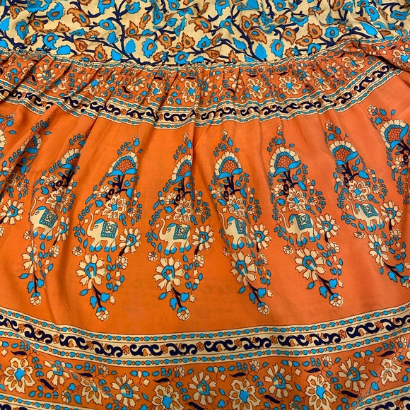 R.Vivimos Elephant Floral Maxi Dress - Picture 7 of 9